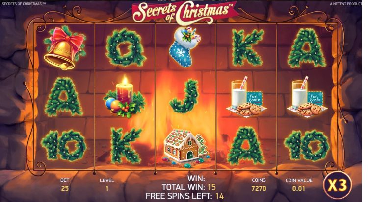 Secrets of Christmas NetEnt gokkast review