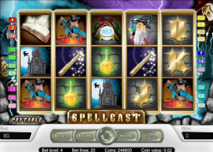 Spellcast NetEnt slot Free Spins