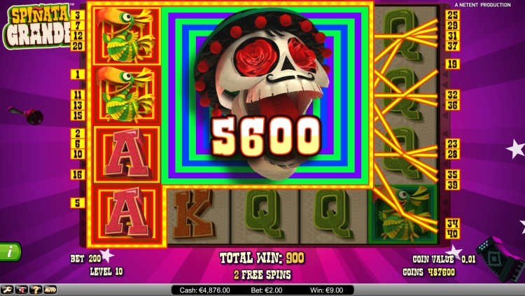 Spinata Grande slot Free Spins