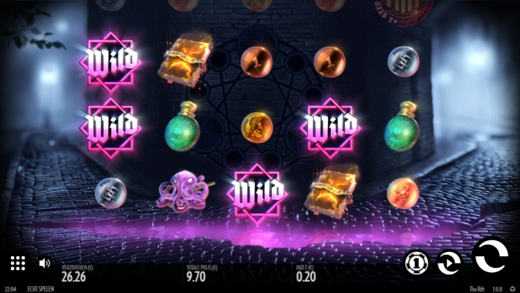 The Rift thunderkick slot Wilds