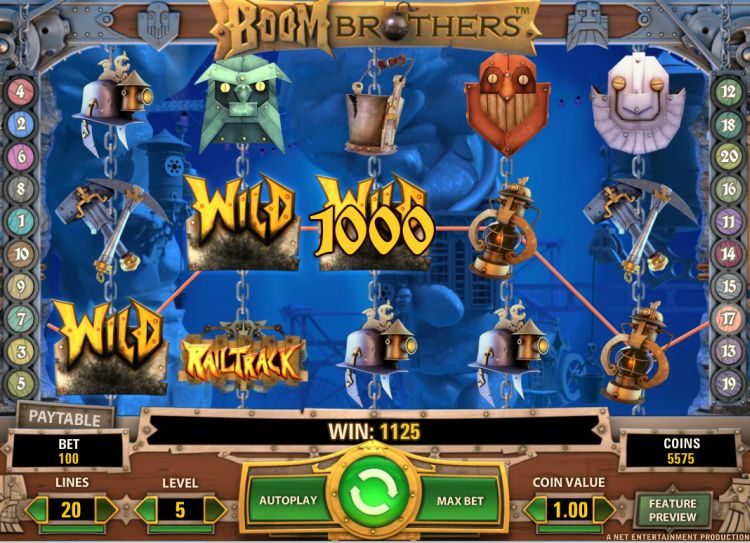 Boom Brothers gokkast NetEnt review
