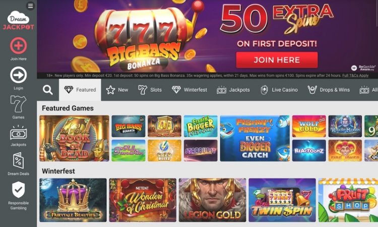 Dream Jackpot Casino Betrouwbaar