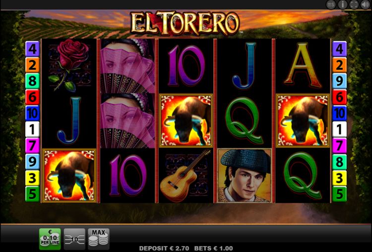 El Torero Merkur slot Bonus Trigger