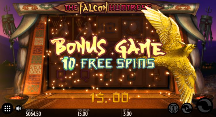 The Falcon Huntress Thunderkick Free Spins