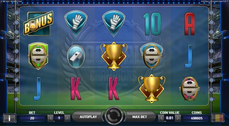 Football Champions Cup gokkast review