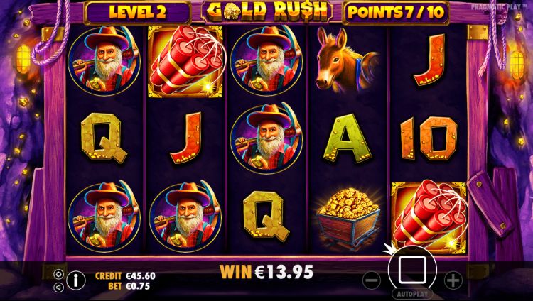 Gold Rush Pragmatic Play slot win