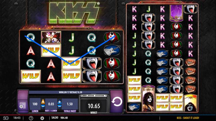 KISS online slot review