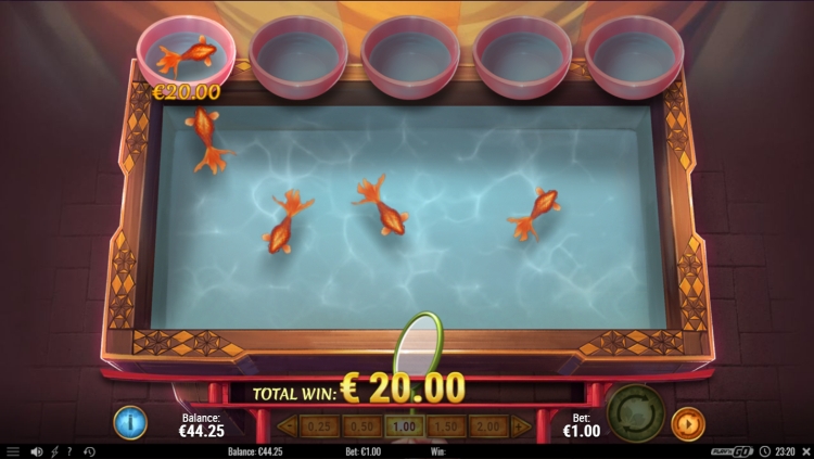 Matsuri slot Pick and Click Bonus