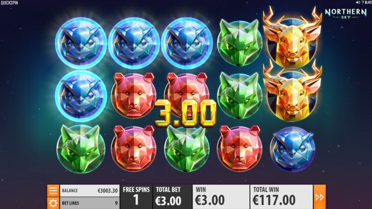 Northern Sky slot Free Spins bonus