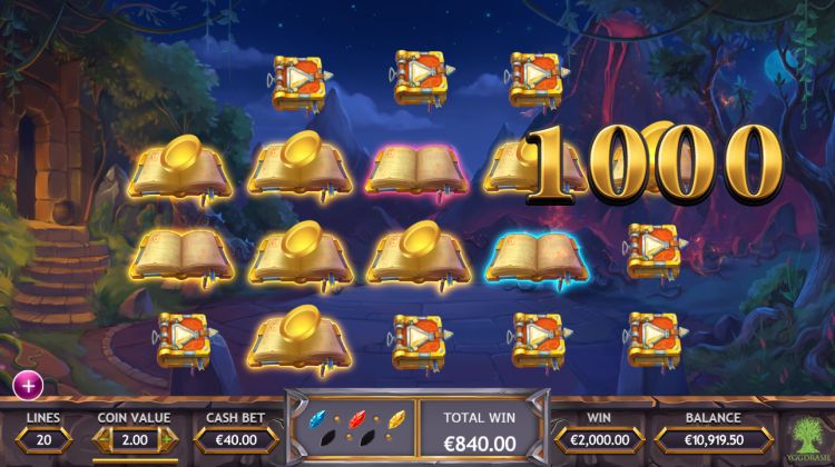 Ozwin's Jackpots slot Pick and Click bonus