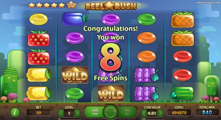 Reel Rush slot Free Spins