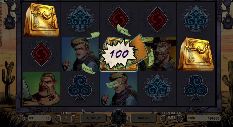 Wild Wild West slot Pick and Click bonus