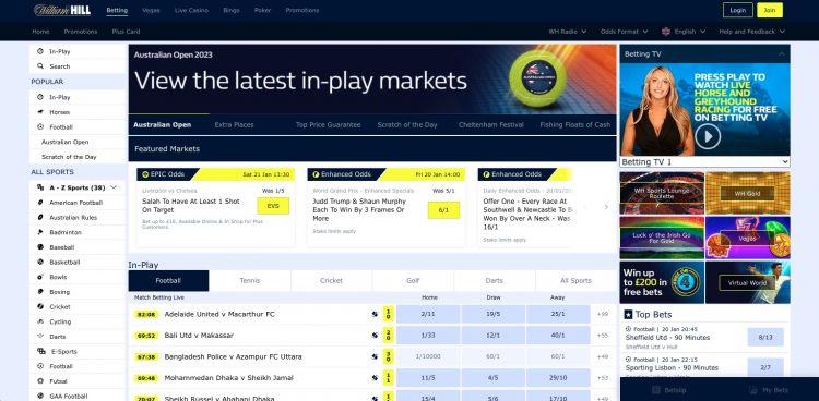 William Hill - Sportweddenschappen