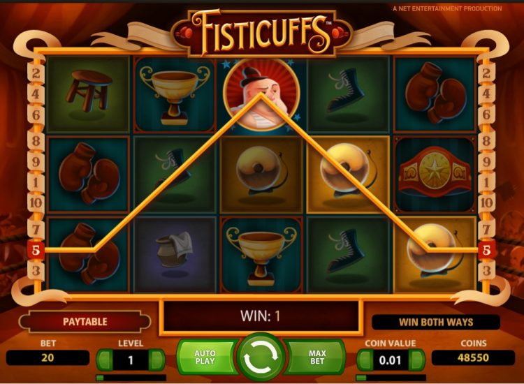 Fisticuffs gokkast NetEnt review