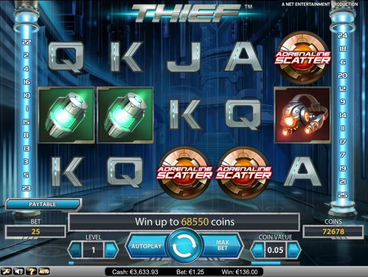 Thief NetEnt gokkast review