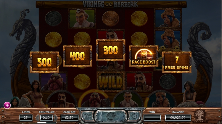 Vikings Go Berzerk Yggdrasil slot