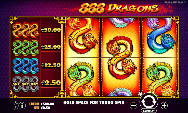 888 Dragons slot review Pragmatic Play