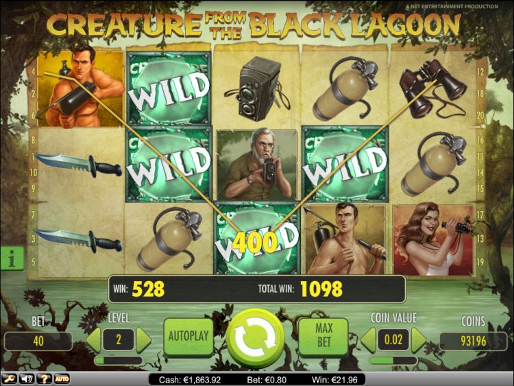 Creature From the Black Lagoon slot review