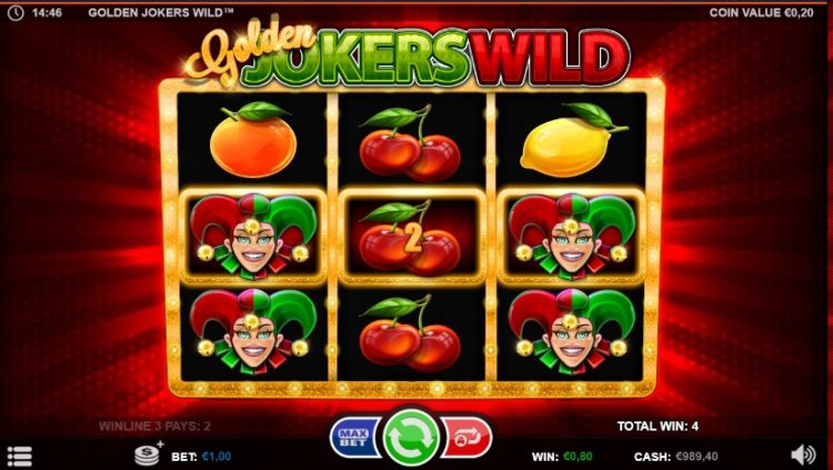 Golden Jokers Wild Novomatic gokkast review