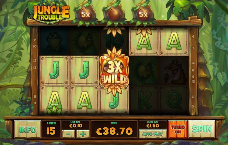 Jungle Trouble online gokkast review