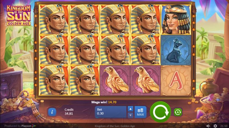 Kingdom of the Sun Playson online gokkast