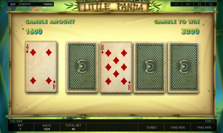 Little Panda slot Gamble Feature