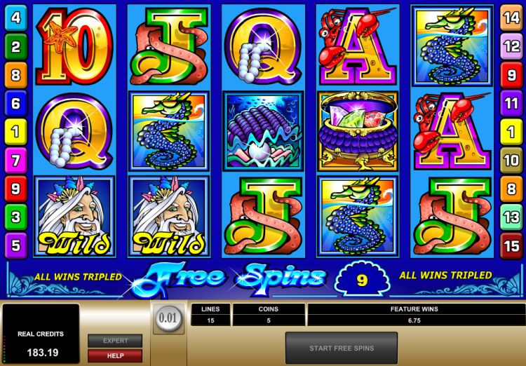Mermaids Millions slot Free Spins