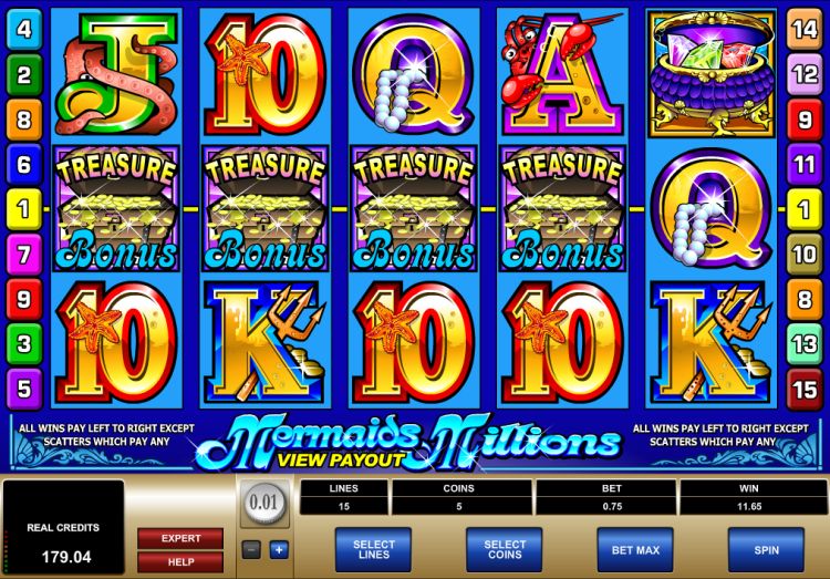 Mermaids Millions Microgaming gokkast review