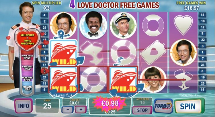 The Love Boat Playtech slot