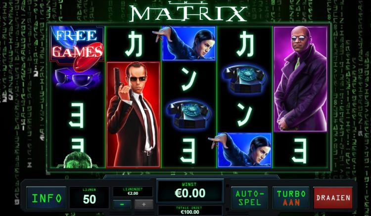 The Matrix Playtech online gokkast review