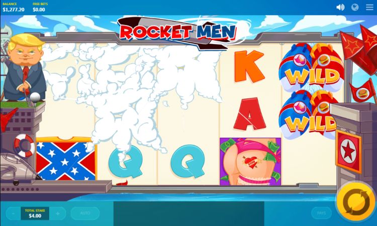 Rocket Men online slot review Red Tiger