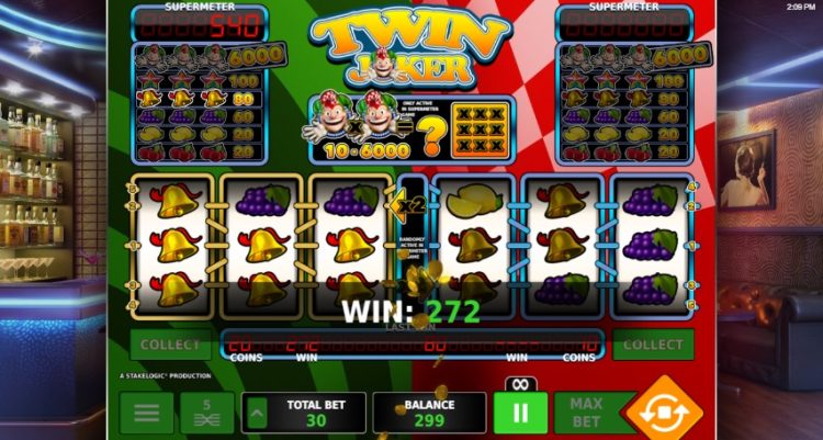 Twin Joker slot Supermeter