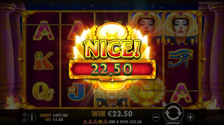 Ancient Egypt slot big win