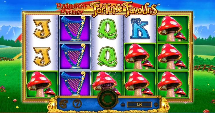 Rainbow Riches Fortune Favours gokkast review