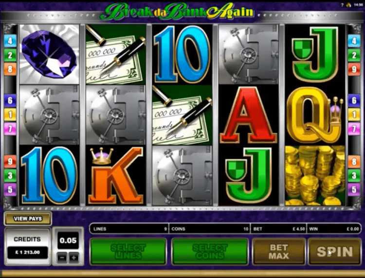 Break da Bank Again Microgaming bonus