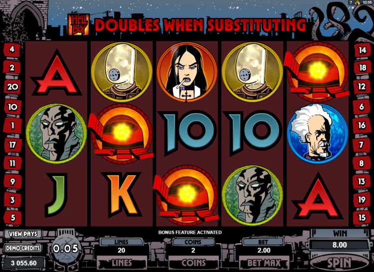 Hellboy slot Microgaming