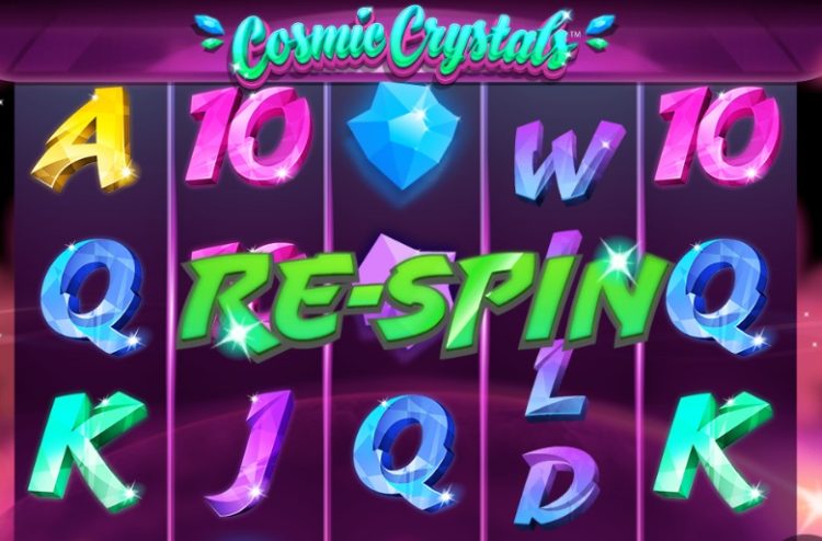 Cosmic Crystals gokkast Respin feature