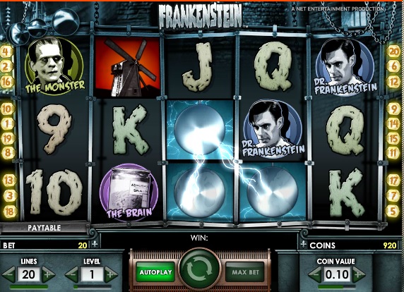 Frankenstein slot uit roulatie