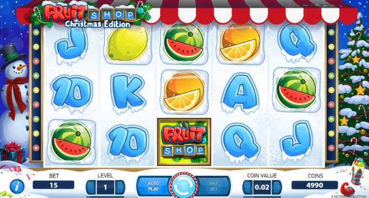 Fruit Shop Christmas Edition gokkast review