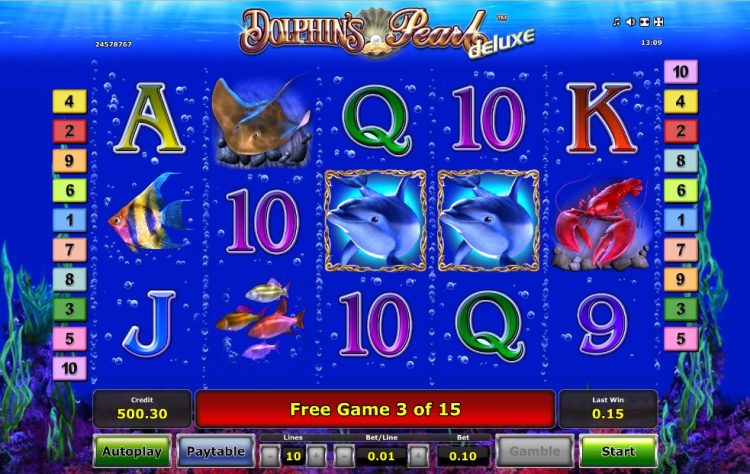 Dolphin's Pearl Deluxe slot Free Spins
