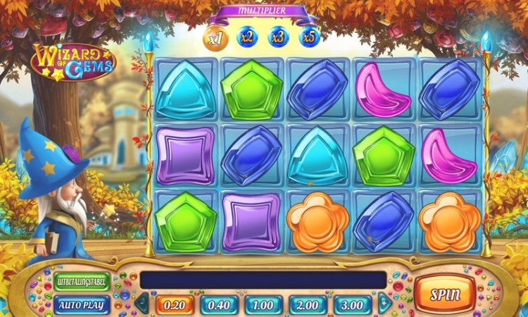 Play'n GO Wizard of Gems Gameplay