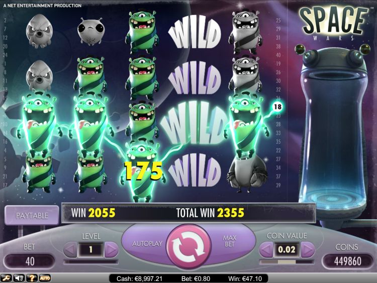 Space Wars online slot review