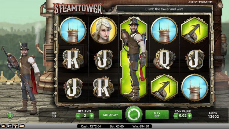 Steam Tower online gokkast review