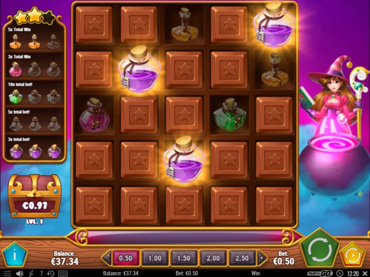 Sweet Alchemy Play'n GO slot bonus