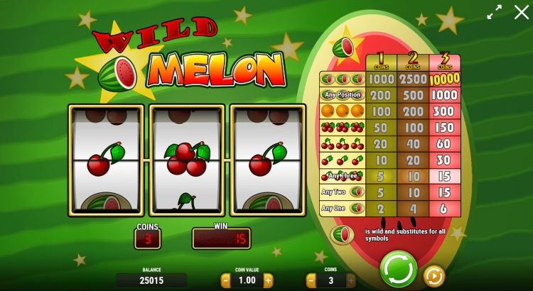Wild Melon Play'n Go gokkast