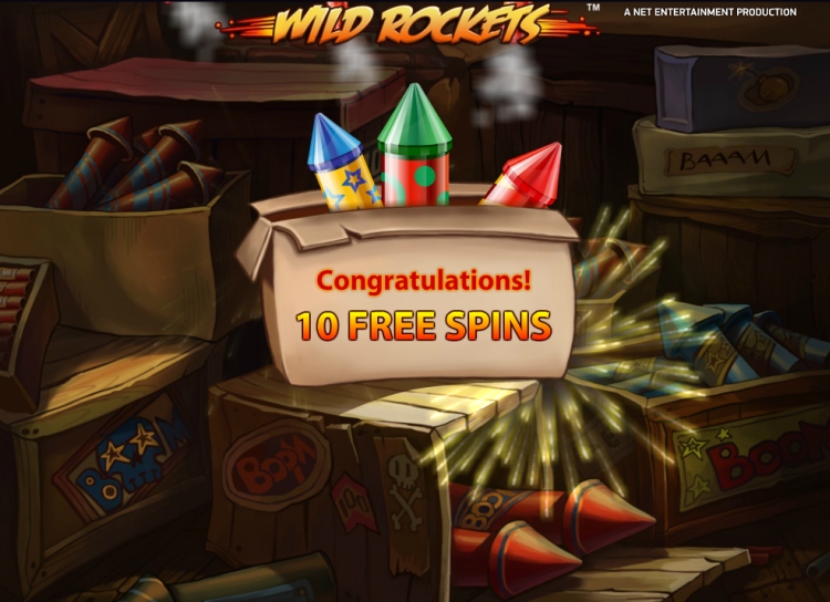 Wild Rockets NetEnt Free Spins