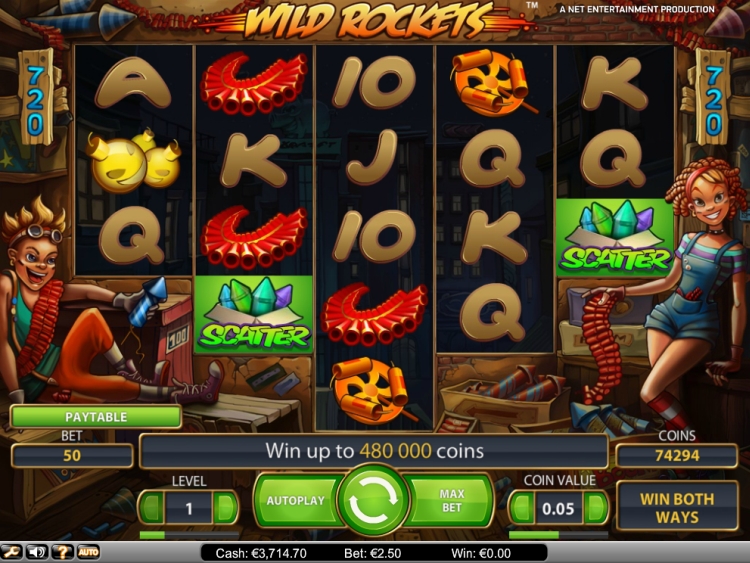 Wild Rockets NetEnt slot review