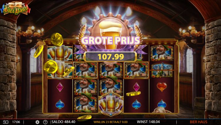 Bier Haus WMS slot big win