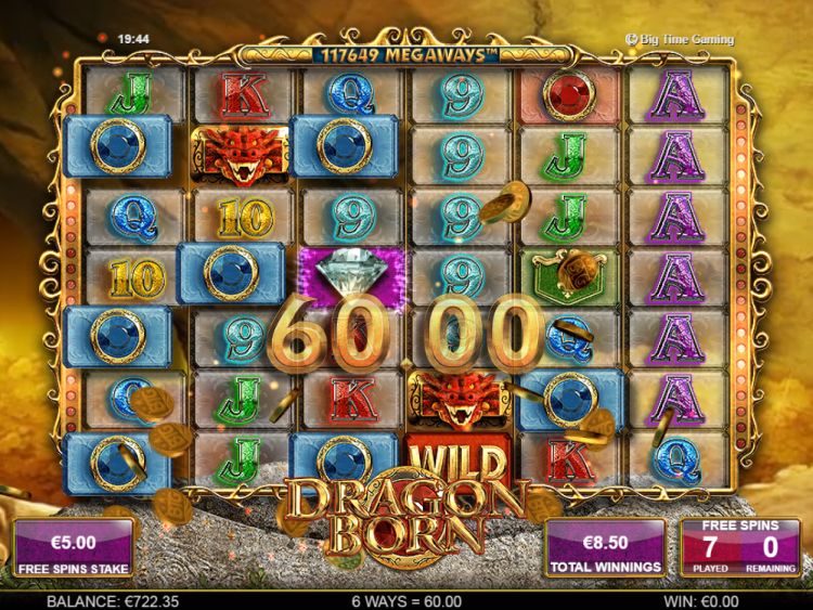 Dragon Born slot Free Spins