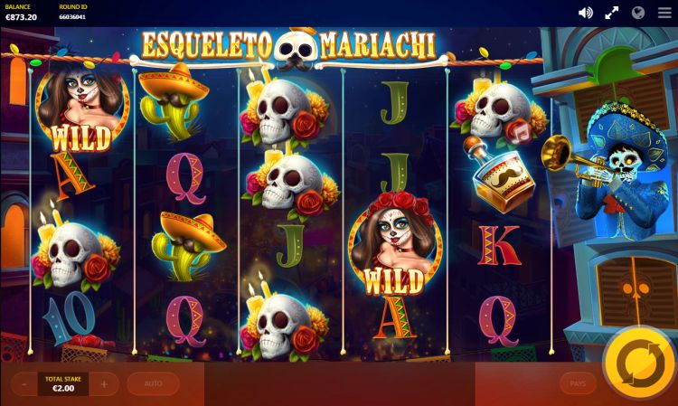 Esqueleto Mariachi online gokkast review